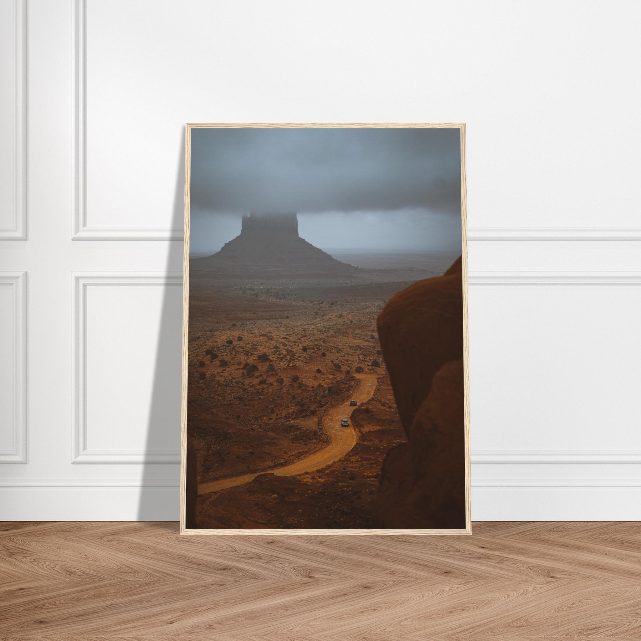 Shrouded Majesty: The Lonely Sentinel of Monument Valley
