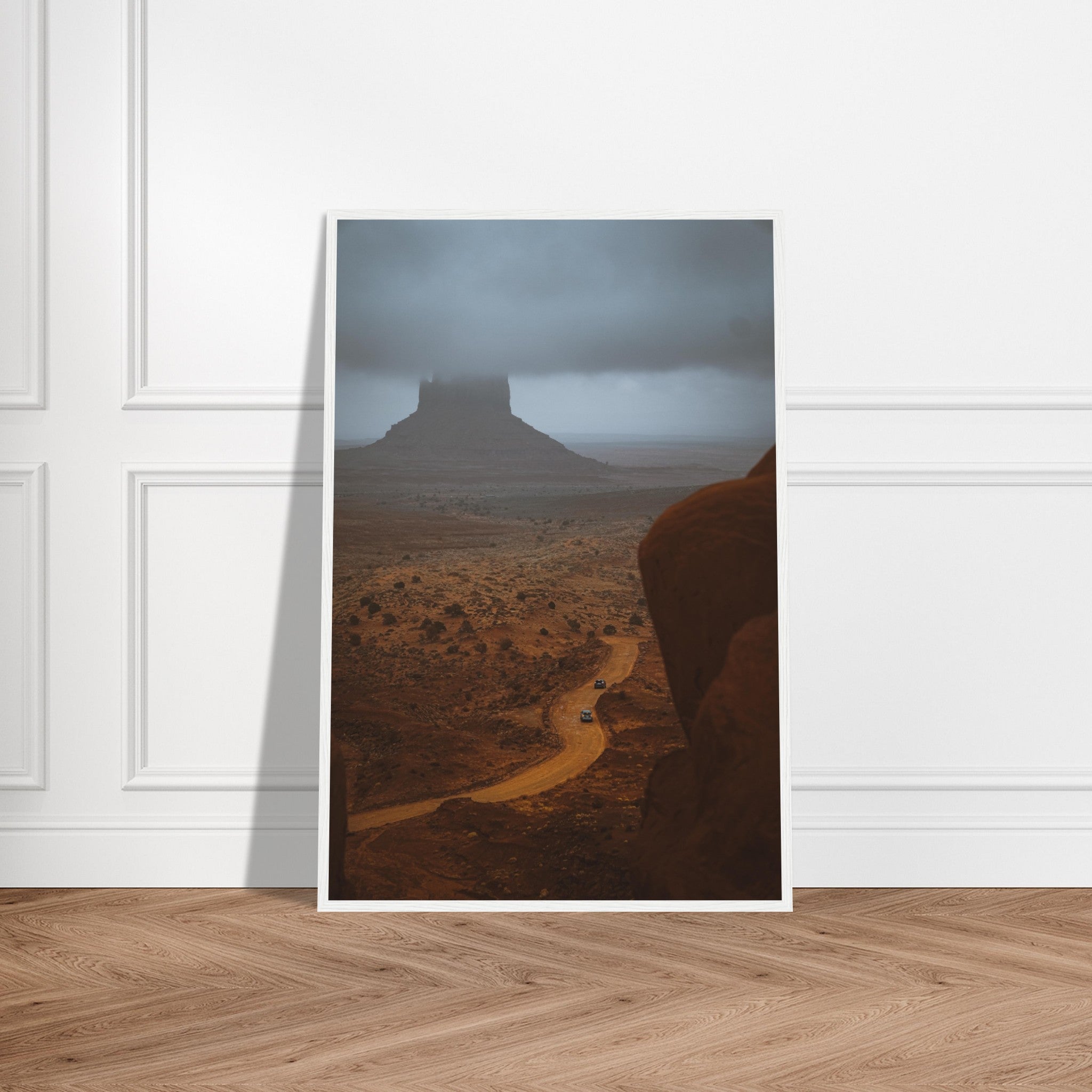 Shrouded Majesty: The Lonely Sentinel of Monument Valley